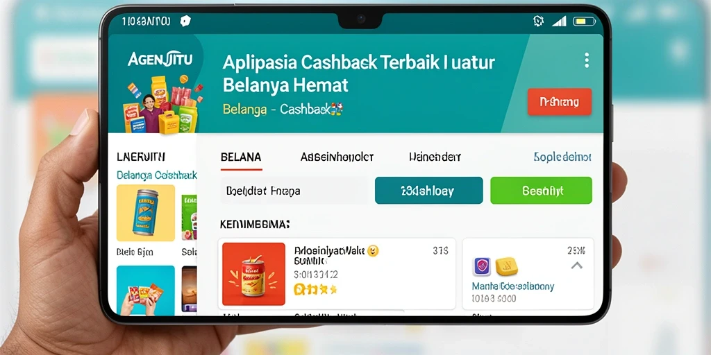 Tampilan antarmuka aplikasi AGENJITU yang menarik dan mudah digunakan.