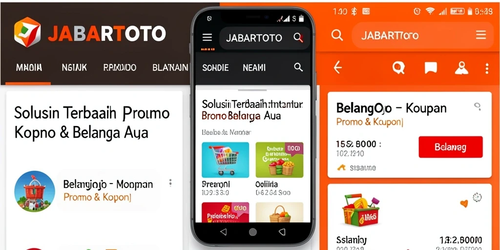 Tampilan antarmuka JABARTOTO yang sederhana dan menarik untuk menemukan promo.