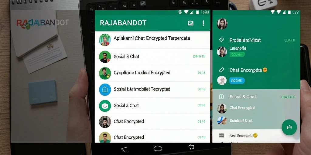 Tampilan antarmuka RAJABANDOT yang modern dan intuitif.