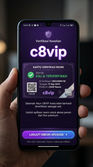 Tampilan kanal resmi c8vip
